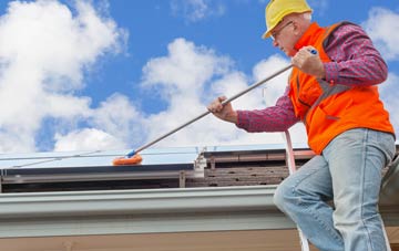 Aston By Stone soft wash roof cleaning